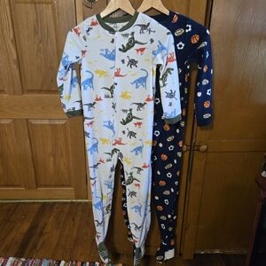 Carter's Dinosaur and Sports Pajama Set - Multicolor